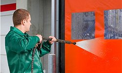 Einfache Reinigung Schnelllauftore Einfache Reinigung Schnelllauftore